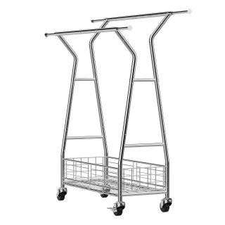 Appendiabiti Estensibile 2 Aste Carico Fino 150 Kg