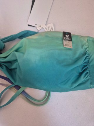 Bikini Etam Talla 42 XL Degradado Verde Púrpura