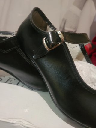 Zapatos de salón con tacón  negros talla 37