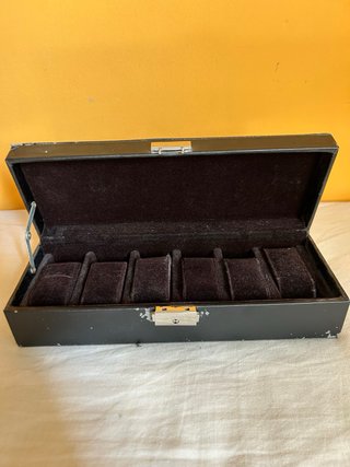 Estuche Organizador 6 Relojes con Llave