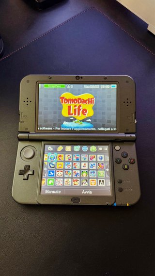 +200 Giochi IPS New Nintendo 3DS XL Nero completo