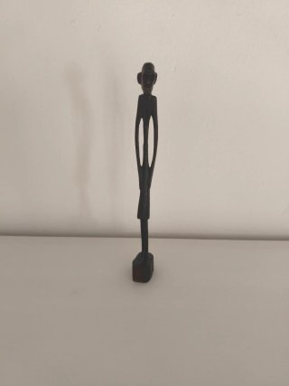 Figuras africanas decorativas (3 unidades)