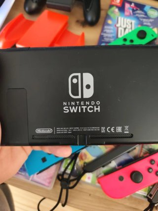 Nintendo Switch con todo.
