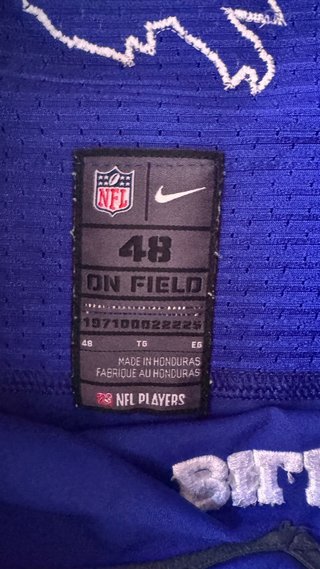 Colección personal 7 Camisetas NFL Nike Talla 48