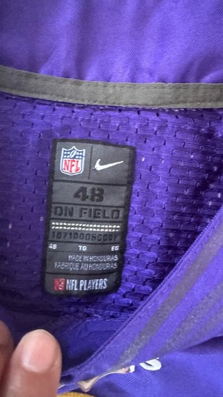 Colección personal 7 Camisetas NFL Nike Talla 48