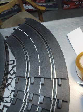 Carrera Evolution Lote 8 Curvas estándar 1/60