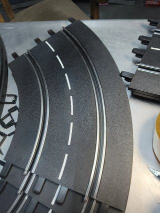 Carrera Evolution Lote 8 Curvas estándar 1/60