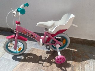 Bicicleta infantil 14 con ruedines
