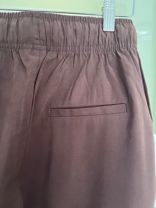 Pantalón H&M Marrón Ancho