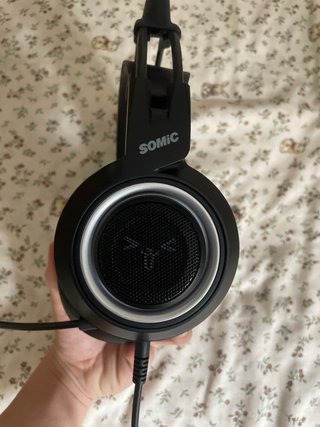 Cascos SOMIC negros con orejitas
