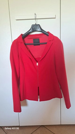 Tailleur donna rosso