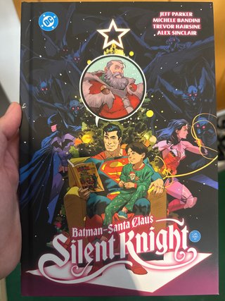 Batman-Santa Claus. Silent Knight
