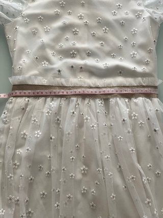 Vestito cerimonia bambina bianco