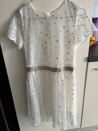 Vestito cerimonia bambina bianco