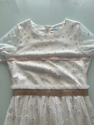 Vestito cerimonia bambina bianco