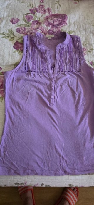 Blusa sin mangas Massimo Dutti Talla S