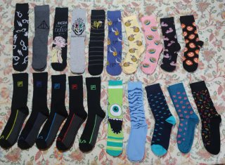 Super Lote Calcetines 20 Piezas Variadas