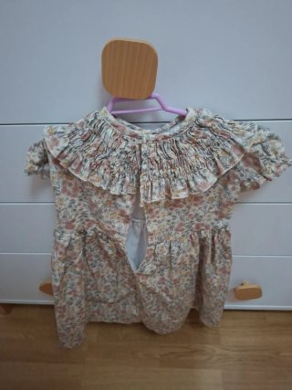 Vestido niña floral 4 años