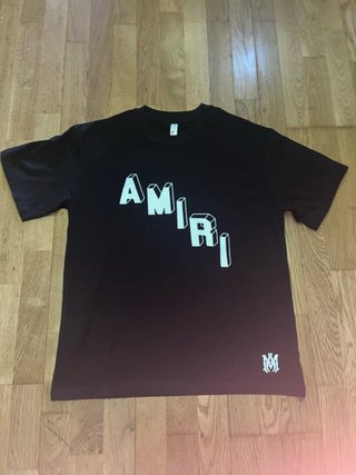 Camiseta Amiri Talla L Negra