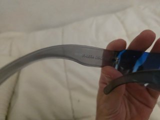 Gafas de sol Emporio Armani negras y azules