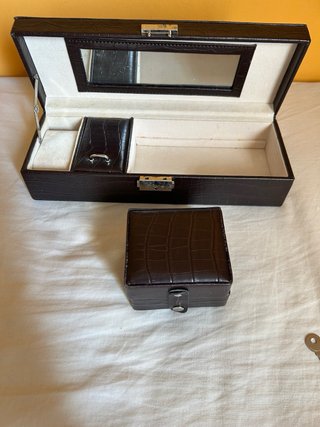 Organizador de Relojes 2 en 1 Efecto Cocodrilo