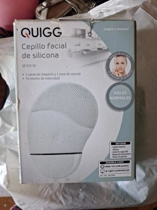 Cepillo facial de silicona QUIGG