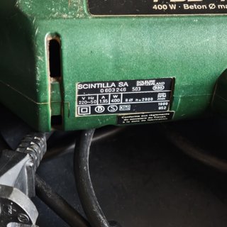 Taladro Percutor Bosch PSB 400 + Maletín