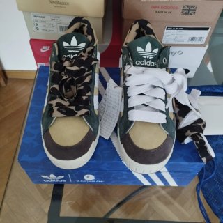Adidas x BAPE Zapatillas Beige/Verde