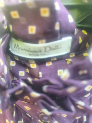 Blusa Massimo Dutti Morado + Blusa Zara