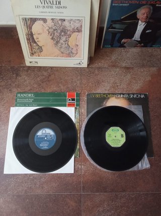 Lote 9 Vinilos Música Clásica