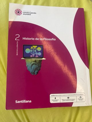 Filosofía 2 Bachillerato : Historia de la Filos...