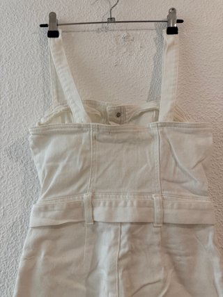 Mono vaquero blanco