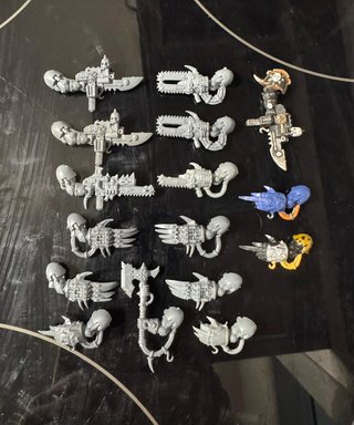 Terminators Chaos Marines Warhammer 40k Weapons