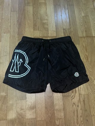 Bañador Moncler XL Negro