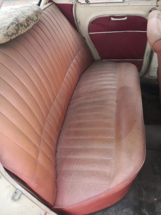 Motor Renault Dauphine + coche