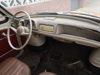 Motor Renault Dauphine + coche
