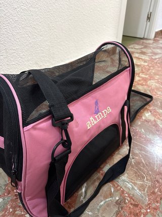 Transportín tela gato/perro pequeño