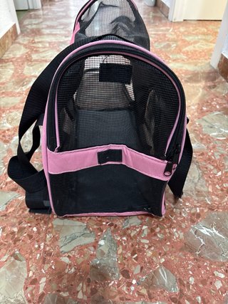 Transportín tela gato/perro pequeño