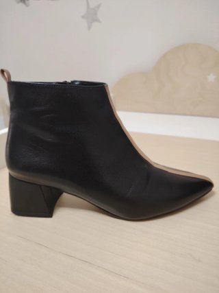 Botines de piel Dibia talla 36