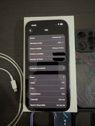 iPhone 14 Pro 256GB Nero Siderale