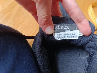 Zapatos de baile Sansha negros hombre