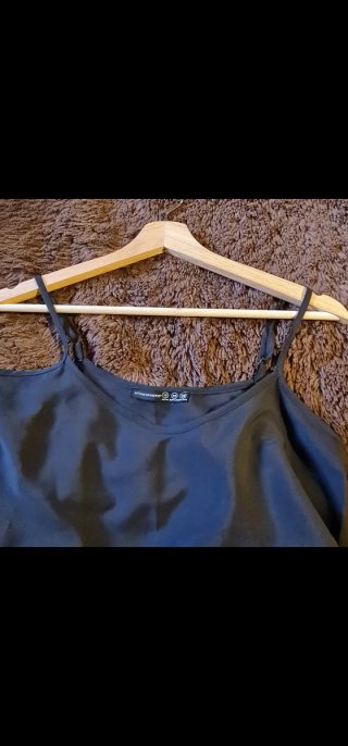 Blusa tirantes negra Talla M