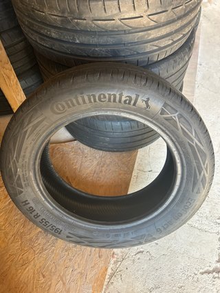 2x Continental Conti Eco Contact 6 195 55 R16 87H