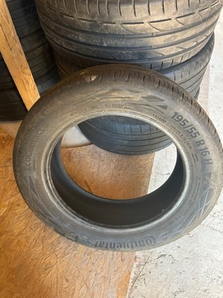 2x Continental Conti Eco Contact 6 195 55 R16 87H