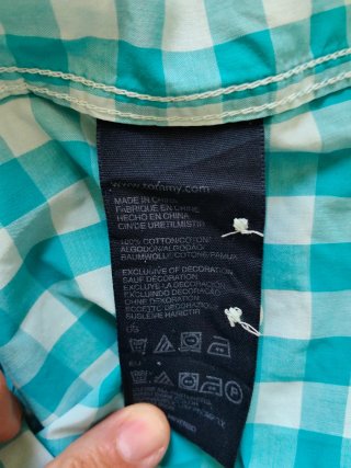 Camicia Tommy Hilfiger a quadri Taglia M