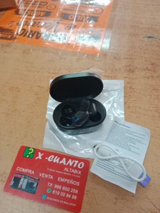 AURICULARES BLUETOOTH TWS A6S SIN USAR