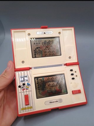 Nintendo Game & Watch Mickey & Donald funcionando