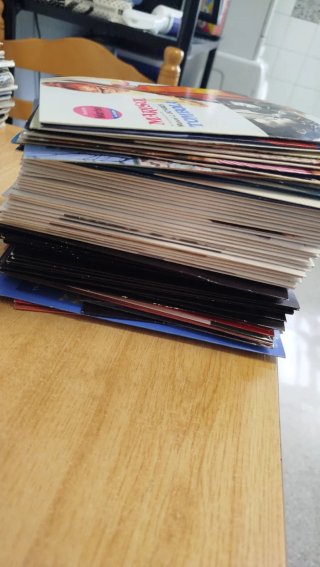 Lote Discos Vinilo y DVD Música Películas Vintage