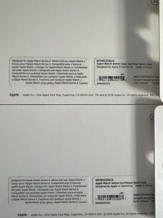 Correas ORIGINALES Apple Watch Sport Loop 44mm
