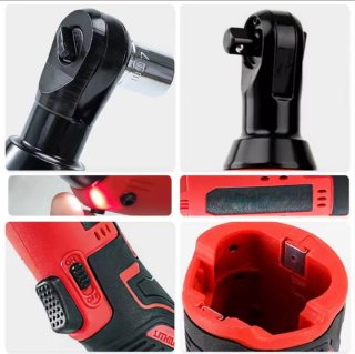 Llave Trinquete Inalámbrica Recargable (2 Baterías